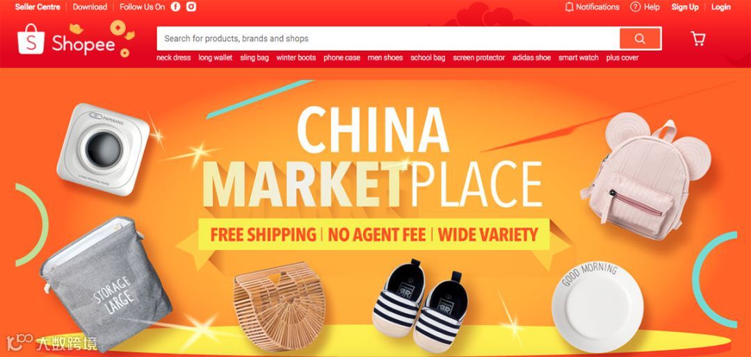 Shopee 推出中国市场