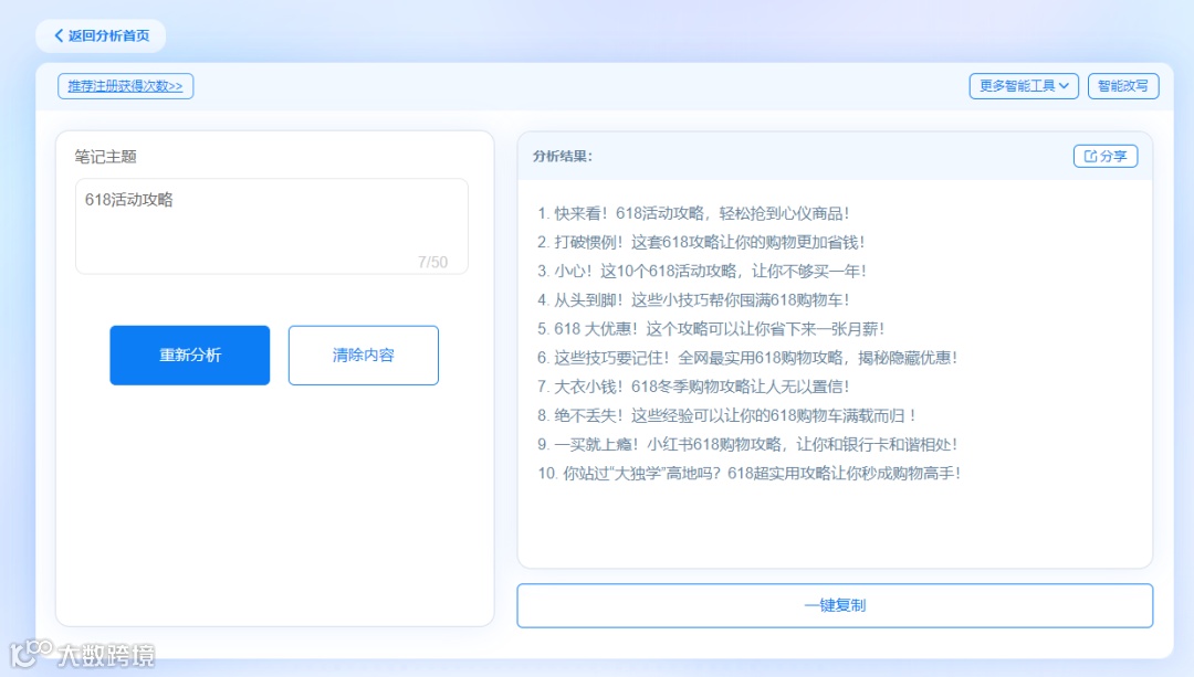 精准营销利器!小红书智能工具让您的笔记轻松脱颖而出!