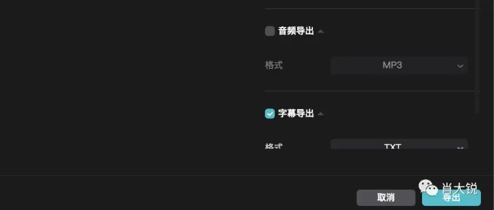 剪映可以导出字幕吗？