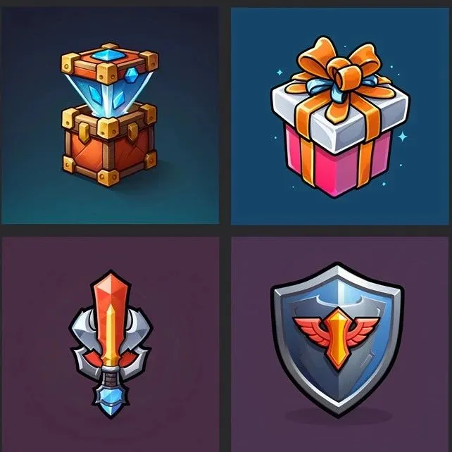 喂饭级教程，AI批量生成2D游戏小图标