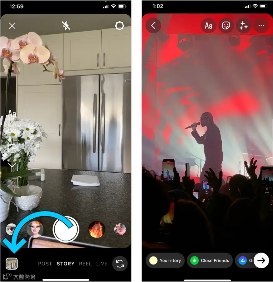 将配乐添加到Instagram story和Post需要几步？