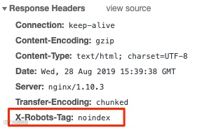 Robots Meta Tag和X Robots Tag