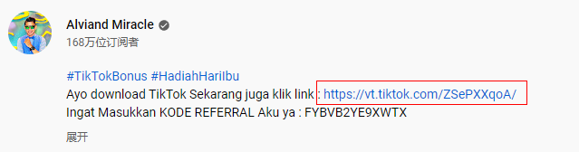 Inpander ×TIKTOK Bouns丨印尼地区访问量跃居第一