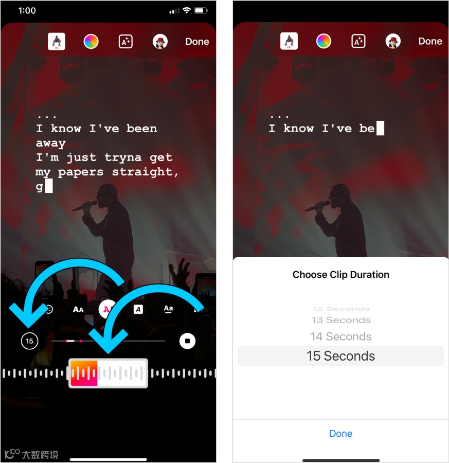 将配乐添加到Instagram story和Post需要几步？
