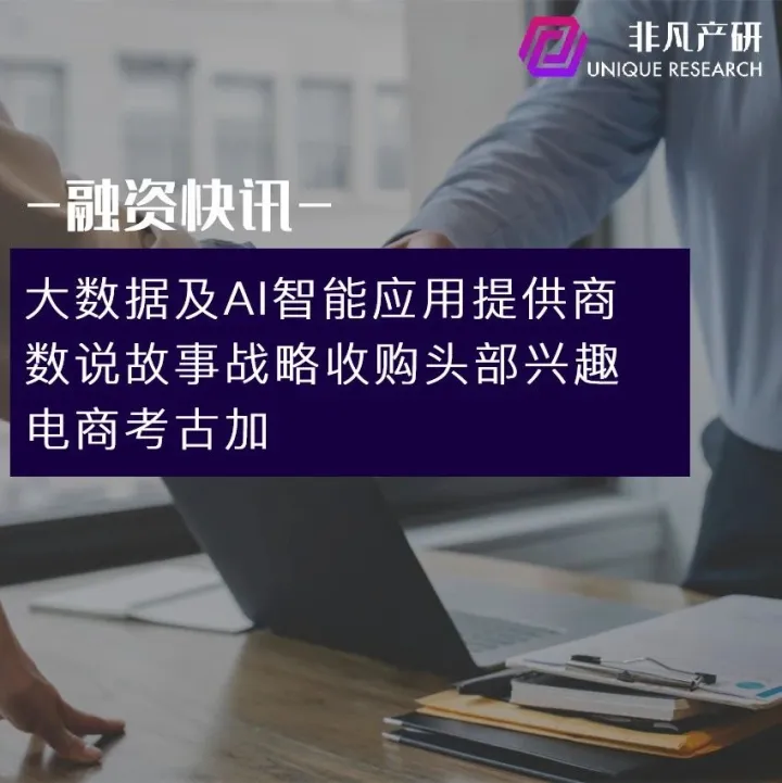 大数据及AI智能应用提供商数说故事战略收购头部兴趣电商考古加