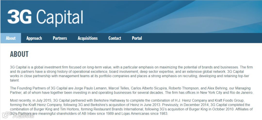 3G资本：百威、汉堡王背后，3000亿美元的资本帝国如何起家 | 深读