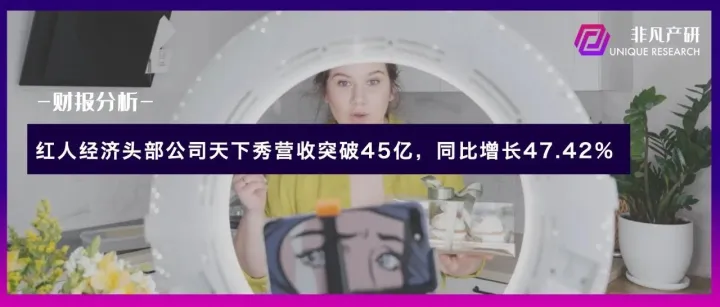 财报分析 | 天下秀年营收45.12亿元，同比增长47.42%