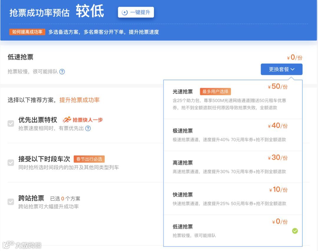 解析春运玄学：携程飞猪去哪儿们的抢票加速包，到底灵不灵？