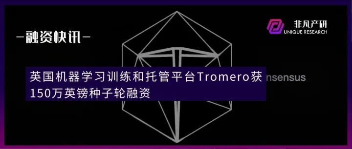 英国机器学习训练和托管平台Tromero获150万英镑种子轮融资