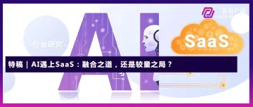 特稿｜AI遇上SaaS：融合之道，还是较量之局？