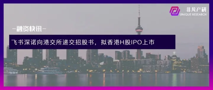 飞书深诺向港交所递交招股书，拟香港H股IPO上市