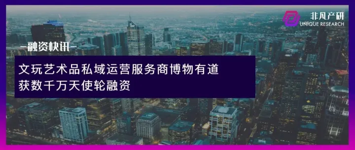 文玩艺术品私域运营服务商博物有道获数千万天使轮融资