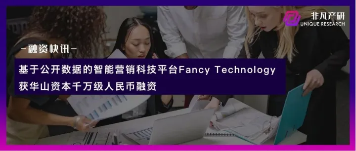 基于公开数据的智能营销科技平台Fancy Technology获华山资本等千万级人民币融资