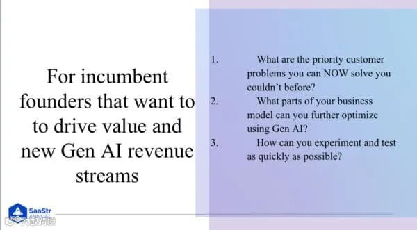 SaaStr:公司创始人应该问自己的关于AI 的 6 个问题