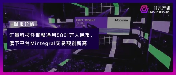 财报分析丨汇量科技经调整净利5861万人民币，旗下平台Mintegral交易额创新高
