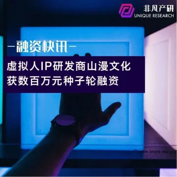 虚拟人IP研发商山漫文化获数百万元种子轮融资