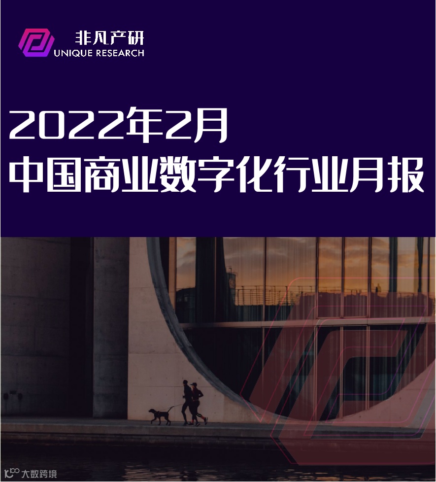 行业报告 | 2022年2月中国商业数字化行业月报