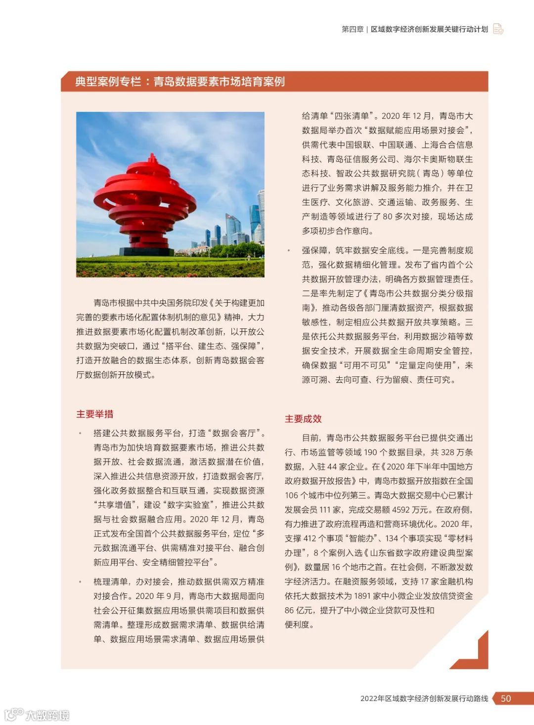 2022年区域数字经济创新发展行动路线