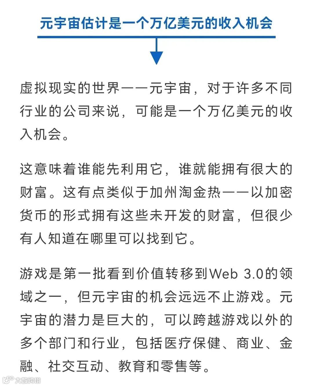 24个关于元宇宙的统计数据