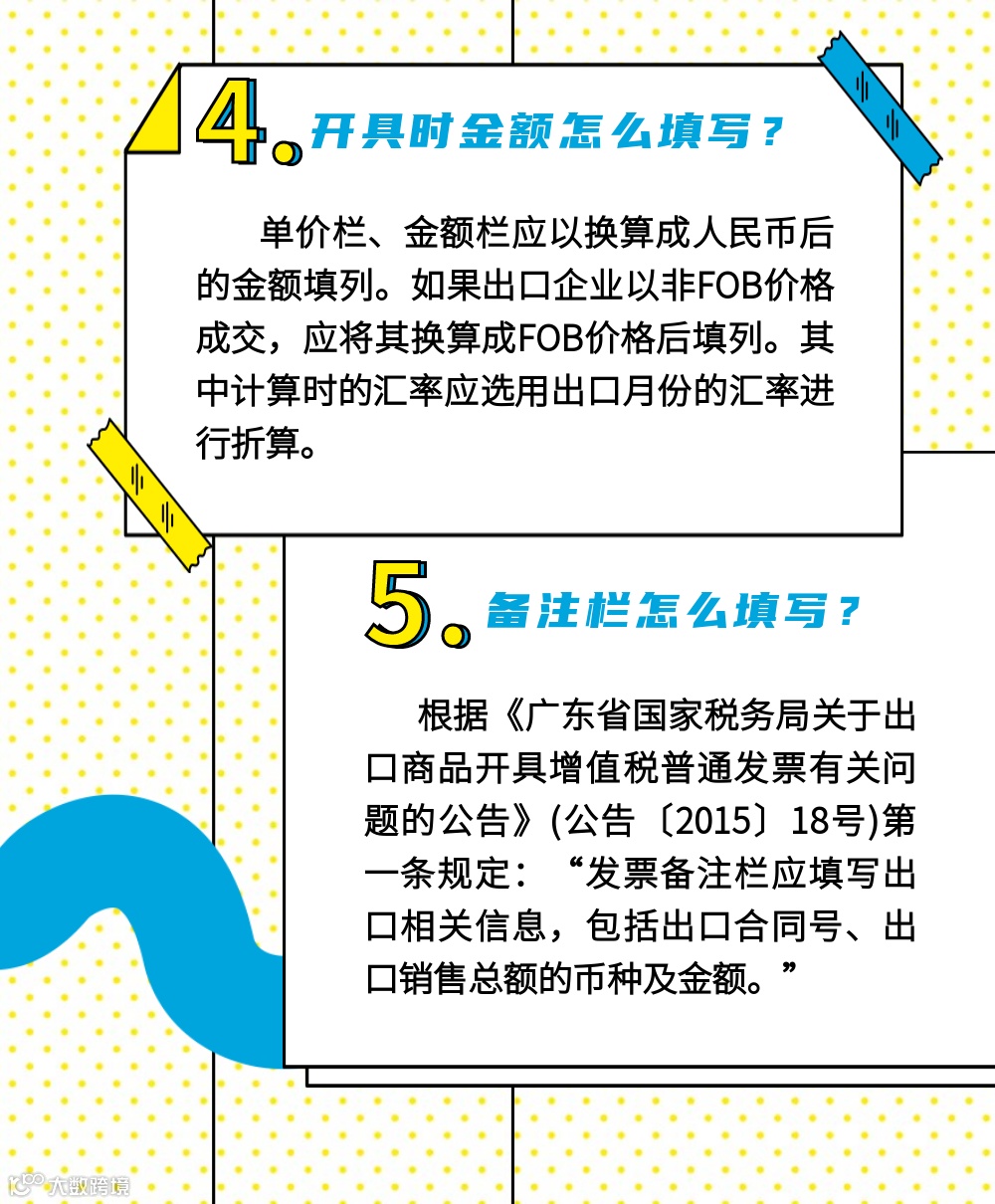 出口发票开具常见问题汇总