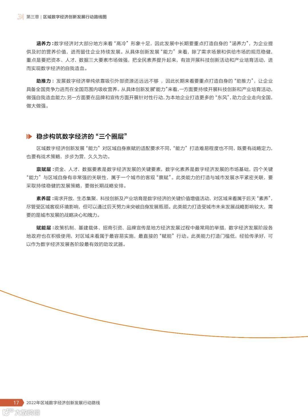 2022年区域数字经济创新发展行动路线