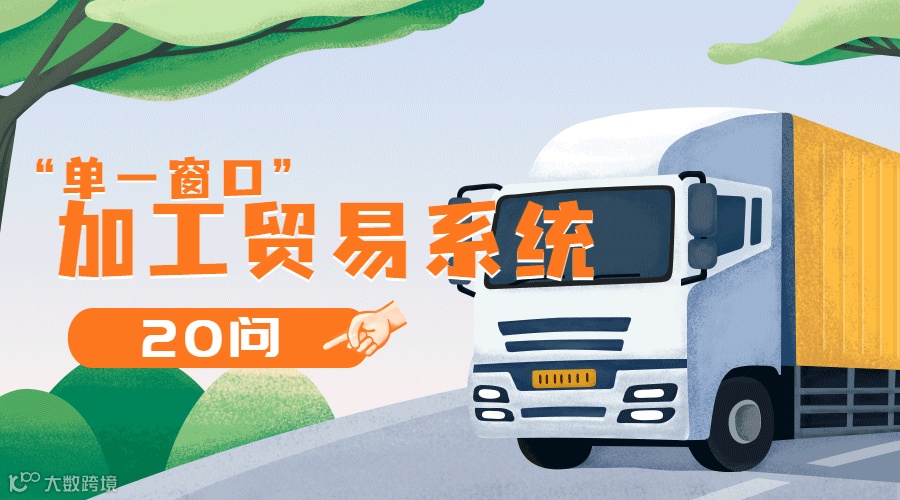 单一窗口加工贸易系统二十问
