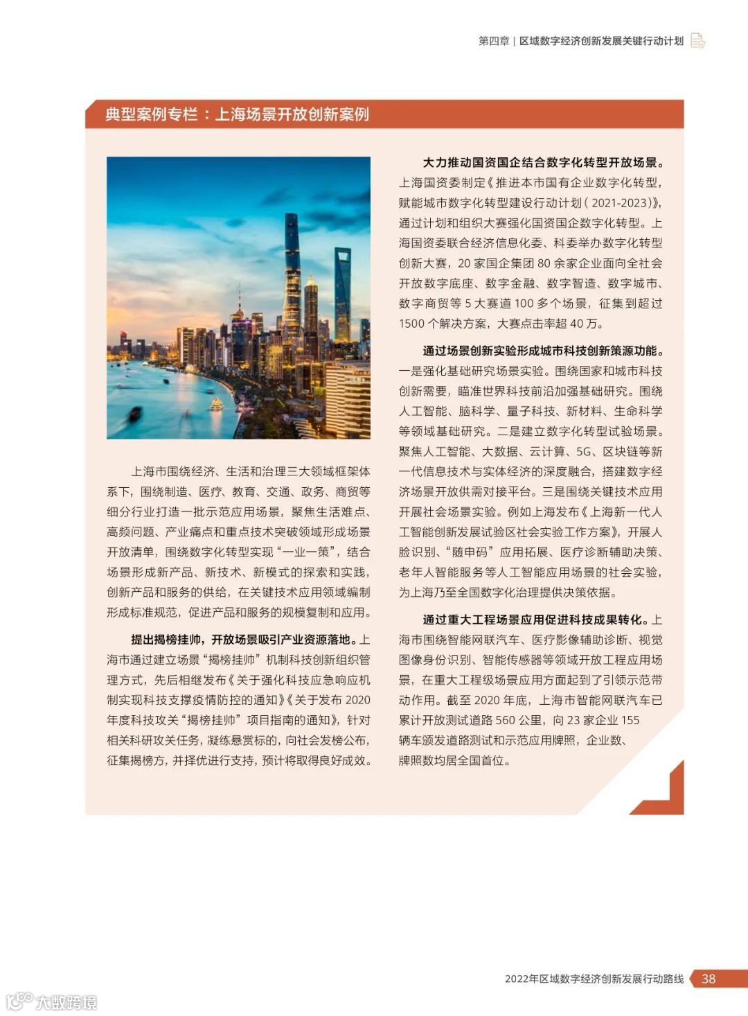 2022年区域数字经济创新发展行动路线