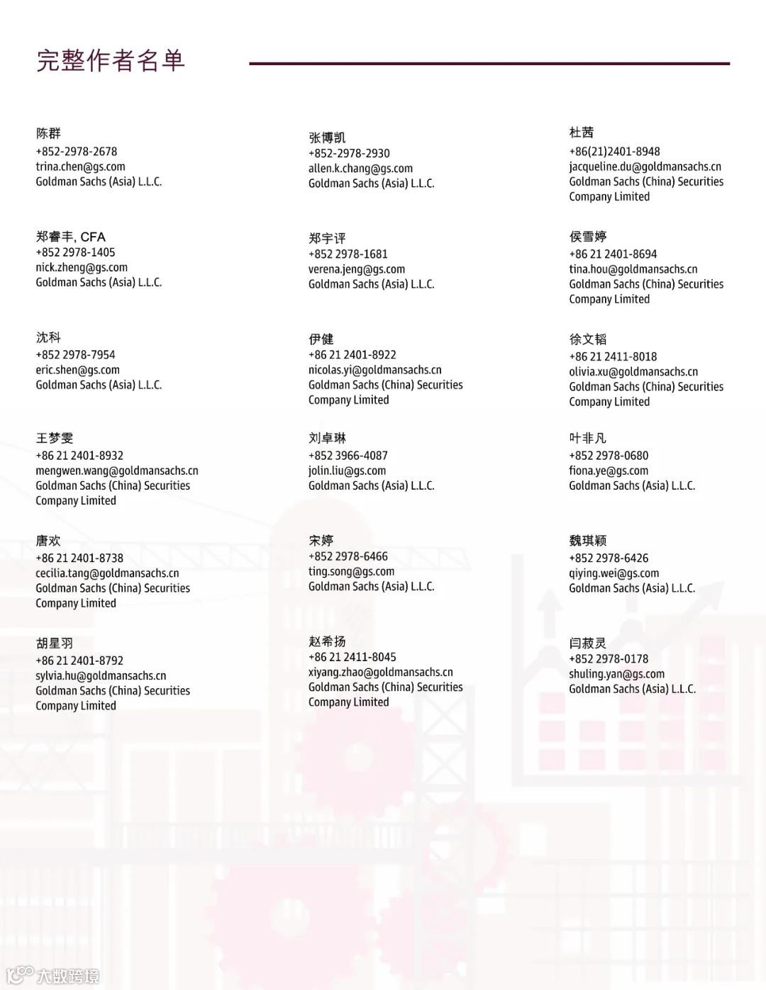 高盛:最惊艳的中国制造业报告,七大行业深度分析(可下载)