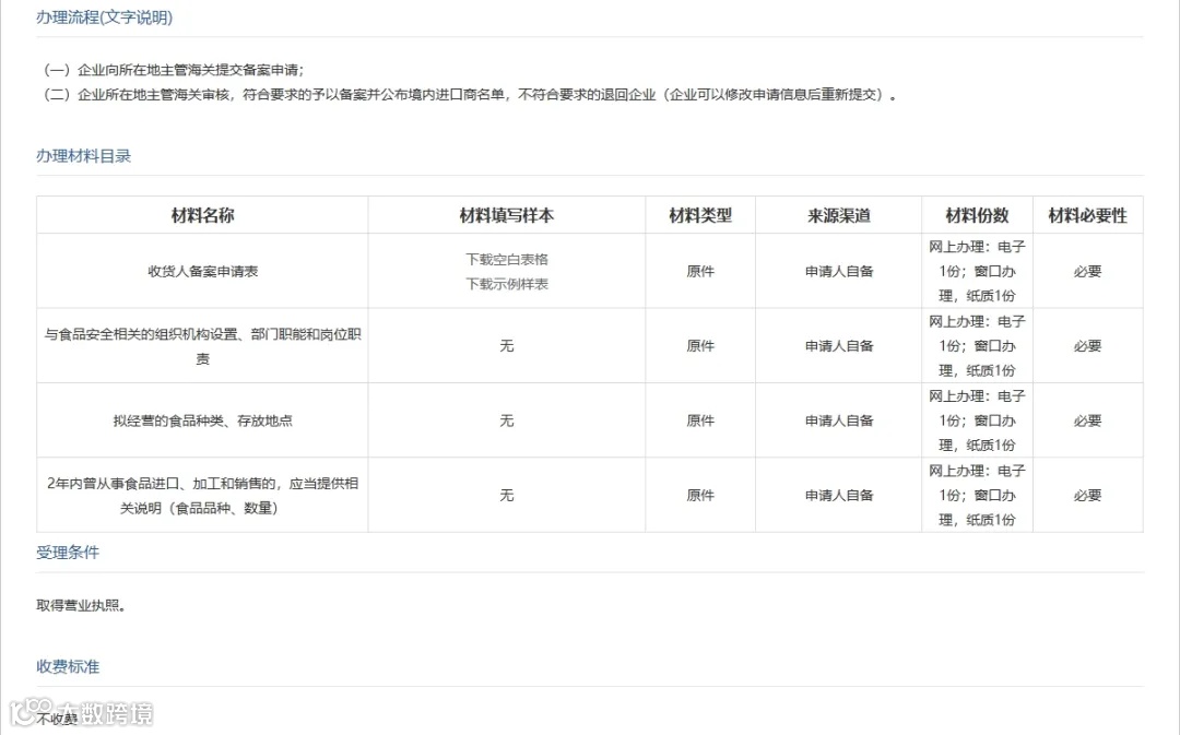 进口食品进口商备案制度及相关法律责任