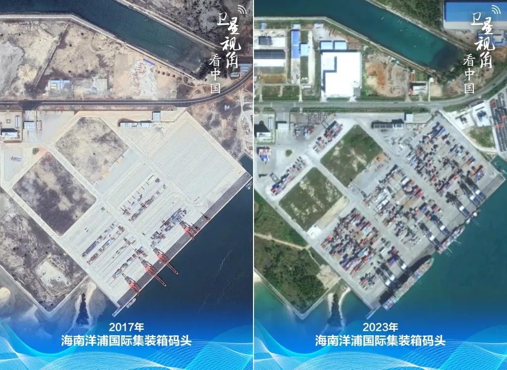 卫星视角看中国|循着总书记关切,看西部陆海新通道建设新貌