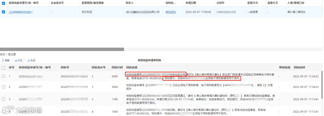 出入境检验检疫流程