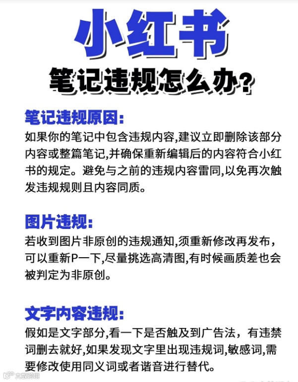小红书违规限流解决方法！