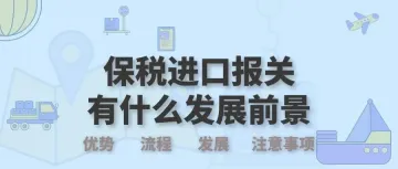 保税区进口报关的优势在哪？流程是怎样的呢？