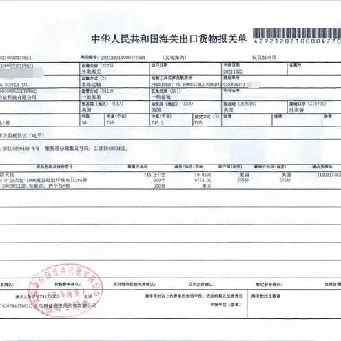 海关进出口报关单要素解读！