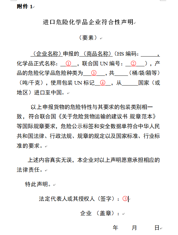 进口危险化学品检验模式改革试点