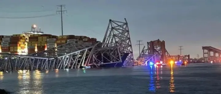 突发！集装箱船撞塌美国桥梁，挂靠多个中国港口……