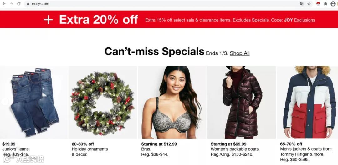 美国前10大电商平台是哪些？