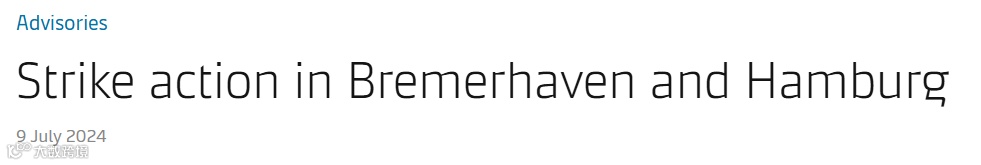 欧洲大港爆发罢工!运营中断!船司、货代紧急提醒!