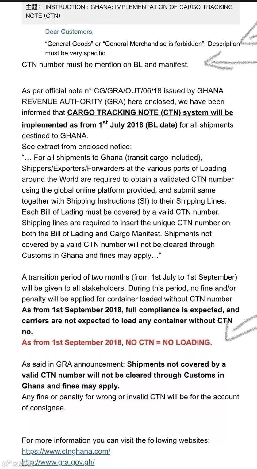 紧急通知丨2天后所有出口这个国家的货必须提供这项资料，否则在目的港将无法清关卸货！