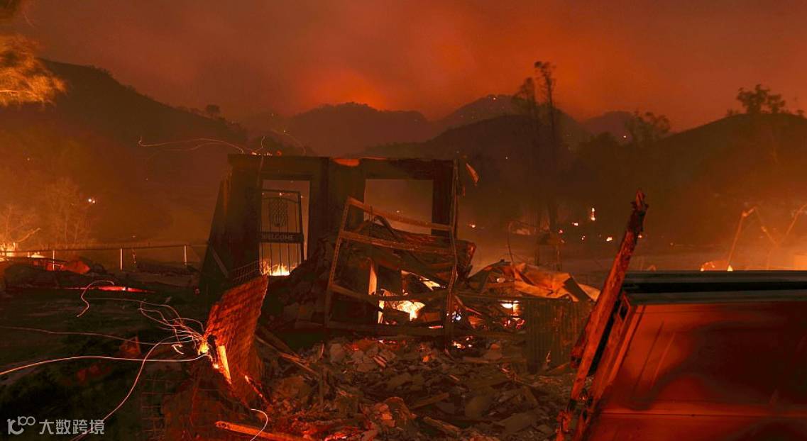 加州大火,洛杉矶告急!或影响圣诞节前后物流