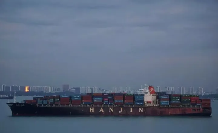 韩进海运最后一艘船被出售拆解，关闭新加坡业务