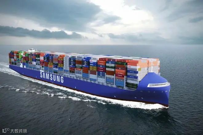这种新型环保集装箱船,可增加8%额外装载空间!
