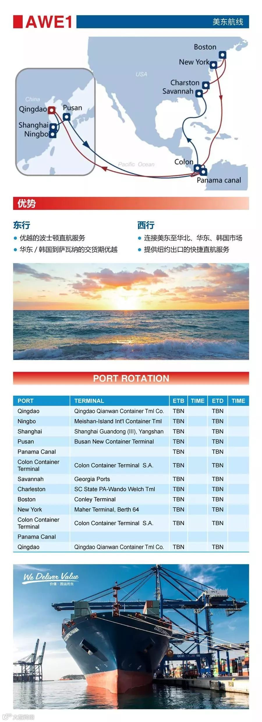 一天内发布24条航线，这家船公司还能再牛B一点吗？