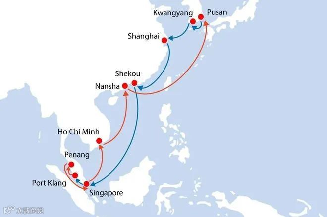 航运资讯 | 太平船务新开亚洲区域航线;达飞再次敲定造船大单!