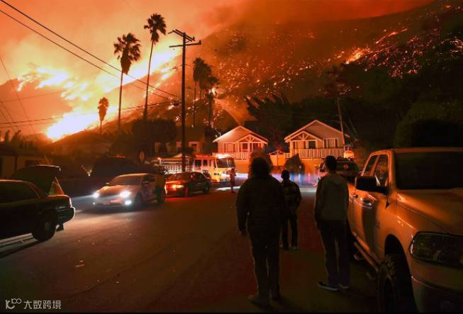 加州大火,洛杉矶告急!或影响圣诞节前后物流