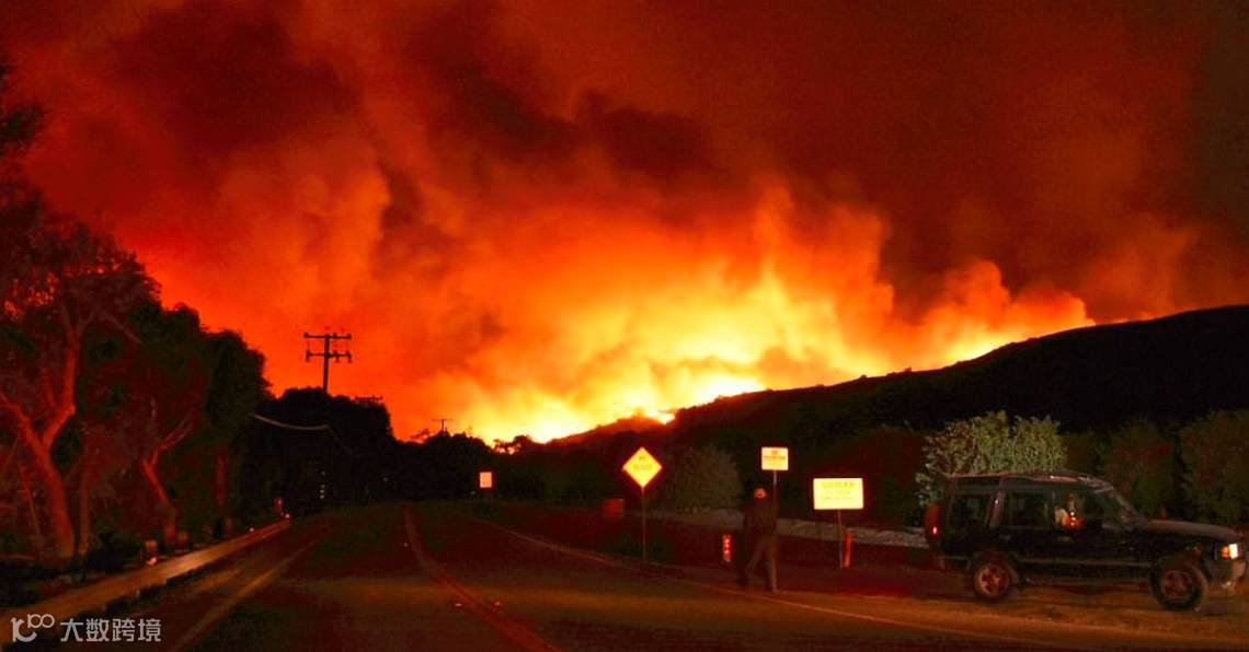 加州大火,洛杉矶告急!或影响圣诞节前后物流