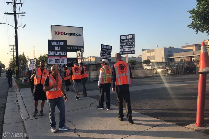 预警丨下周美国卡车和仓库工人将举行罢工，洛杉矶和长滩港将受影响！