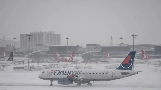 预警丨遭受暴雪袭击，伊斯坦布尔空运瘫痪，博斯普鲁斯海峡关闭！