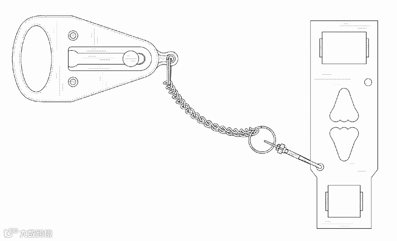 【警惕】侵权产品-便携式门锁