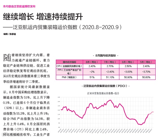 掌握内贸集运市场风向标，都在这个指数里了！
